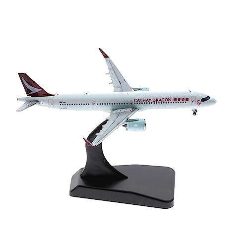 PYWCOM Modellflugzeug-Bausätze 1: 400 Passend Für A321 Scale Alloy Simulation Aircraft Model Die-Cast Craft Decoration Collection von PYWCOM