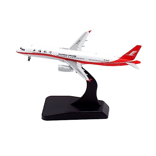 PYWCOM Modellflugzeug-Bausätze 1: 400 Passend Für A321 Static Metal Diecast Alloy Finished Simulation Aircraft Passenger Model Collection von PYWCOM