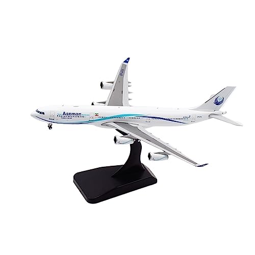 PYWCOM Modellflugzeug-Bausätze 1: 400 Passend Für A340-300 Metalldruckguss-Simulationslegierung Passagierflugzeugmodell Desktop-Dekoration Geschenk von PYWCOM