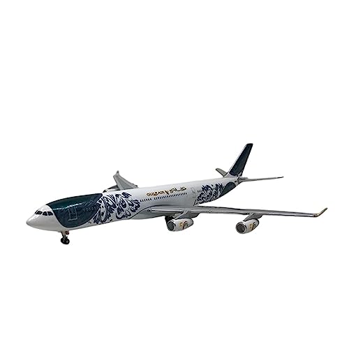 PYWCOM Modellflugzeug-Bausätze 1: 400 Passend Für A340-300 Static Metal Diecast Alloy Finished Simulation Aircraft Passenger Model Collection von PYWCOM