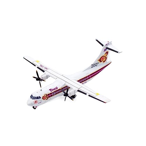 PYWCOM Modellflugzeug-Bausätze 1: 400 Passend Für ATR-42-320 Diecast Alloy Scale Passenger Simulation Aircraft Model Collection Souvenir Display von PYWCOM