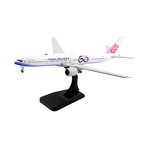 PYWCOM Modellflugzeug-Bausätze 1: 400 Passend Für B777-300ER Metalllegierung Diecast Scale Flugzeugmodellsammlung Ornamente Display Geschenk von PYWCOM