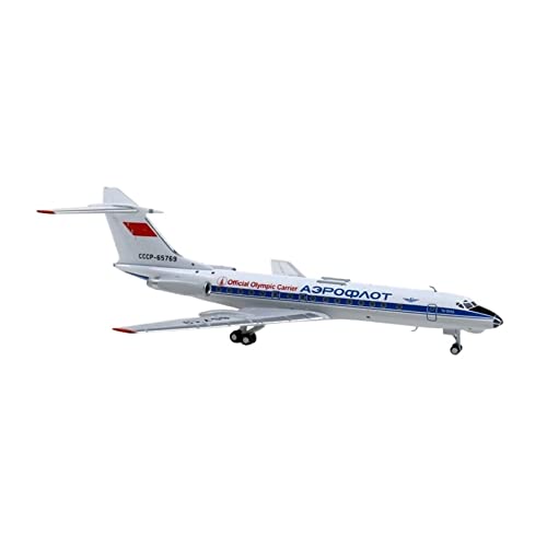 PYWCOM Modellflugzeug-Bausätze 1: 400 Passend Für Tu-134A Cccp65044/769 Static Alloy Diecast Simulation Model Aircraft Decoration (B) von PYWCOM