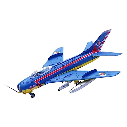 PYWCOM Modellflugzeug-Bausätze 1: 72 Für MIG-19 Fighter Druckguss-Metalllegierung Simulation Flugzeugmodell Desktop-Dekoration Geschenk Für Erwachsene von PYWCOM