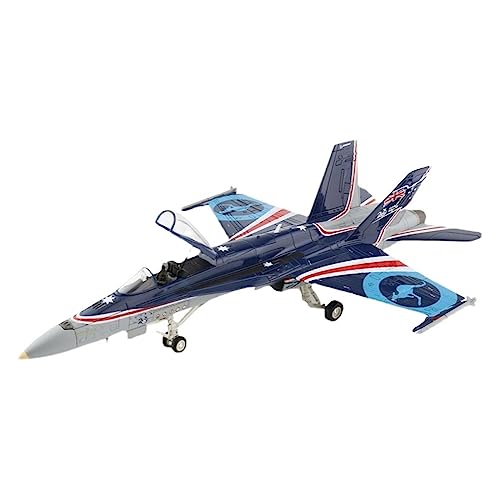 PYWCOM Modellflugzeug-Bausätze 1: 72 Passend Für F/A-18A Fighter Die Cast Metal Alloy Simulation Aircraft Model Desktop Decoration Adult Gift von PYWCOM
