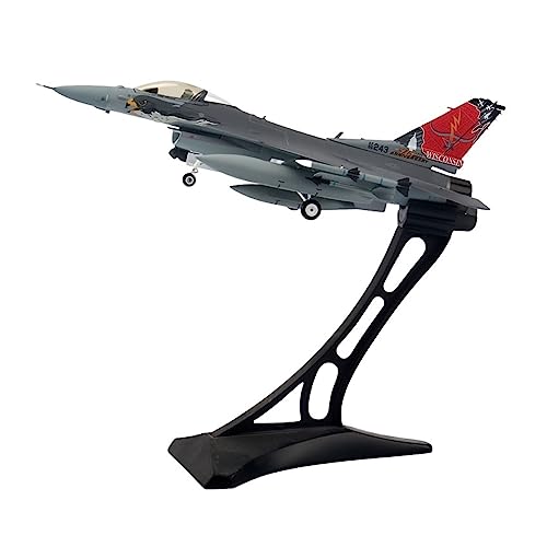 PYWCOM Modellflugzeug-Bausätze 1: 72 Passend Für F16 Air Force Fighting Falcon Simulation Alloy Die Casting Scale Model Aircraft Collection von PYWCOM