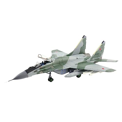 PYWCOM Modellflugzeug-Bausätze 1: 72 Passend Für MIG-29 Blue Static Die Cast Scale Alloy Aircraft Model Collection Souvenir Display Ornaments von PYWCOM