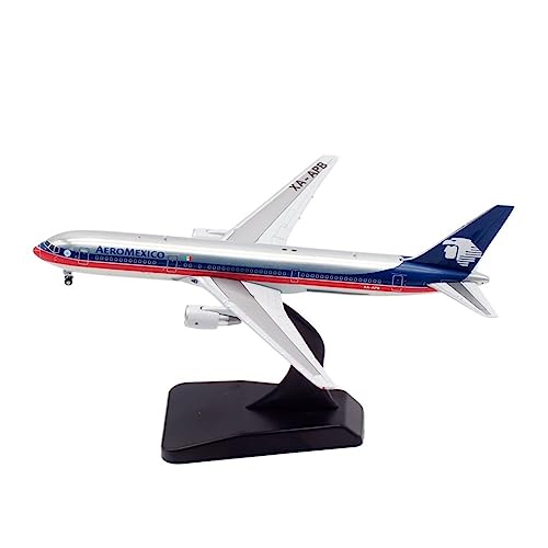 PYWCOM Modellflugzeug-Bausätze 1：400 Passend Für B767-300ER Metalldruckguss Simulation Legierung Passagierflugzeug Modell Desktop Dekoration Geschenk von PYWCOM