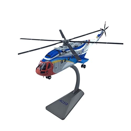 PYWCOM Modellflugzeug-Bausätze 1:48 Ac313 Für Hubschraubermodell Legierung Statisch Ziviltransport Hubschrauber Dekoration Modell Fertig Geschenk von PYWCOM
