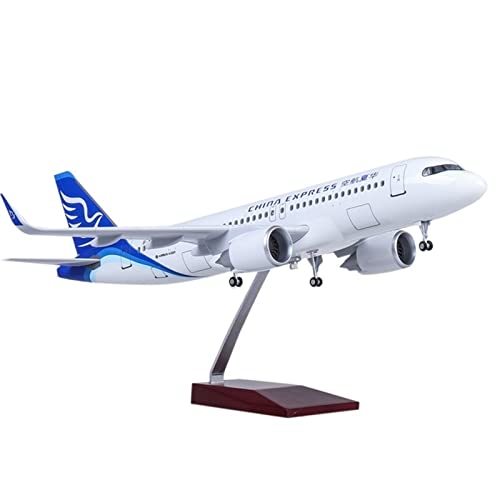 PYWCOM Modellflugzeug-Bausätze 47CM China Airlines Für A320neo 320 Flugzeugmodell Mit Rädern Und Lichtern 1 80 Flugzeugmodell Aus Harz (Without Light) von PYWCOM