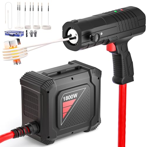 PYY Induktionsheizbolzenentfernung – 1800 W Handheld-Induktionsheizung mit 20 mm, 30 mm, 40 mm, 60 mm, flexiblen Spulen, 8 Sekunden Aufheizung, entfernen Sie rostige Muttern, Schrauben, Lager, für PYY Induktionsheizbolzenentfernung – 1800 W Handheld-Induktionsheizung mit 20 mm, 30 mm, 40 mm, 60 mm, flexiblen Spulen, 8 Sekunden Aufheizung, entfernen Sie rostige Muttern, Schrauben, Lager, für von PYY