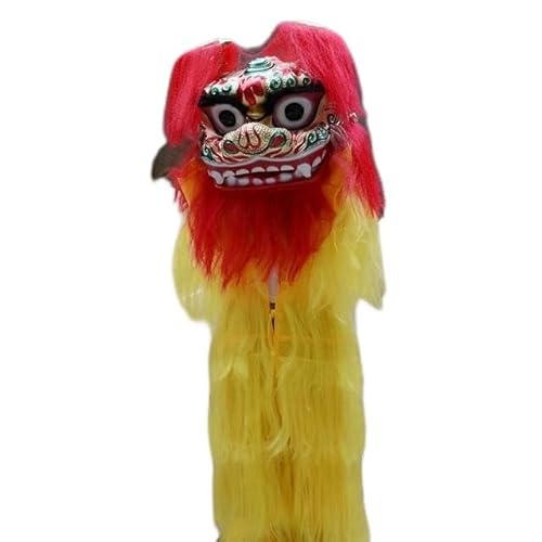PZEOB Löwentanz-Kostüm, traditioneller Drachentanz, Löwentanz-Kostüm, preiswertes einzelnes chinesisches Löwentanz-Kostüm von PZEOB