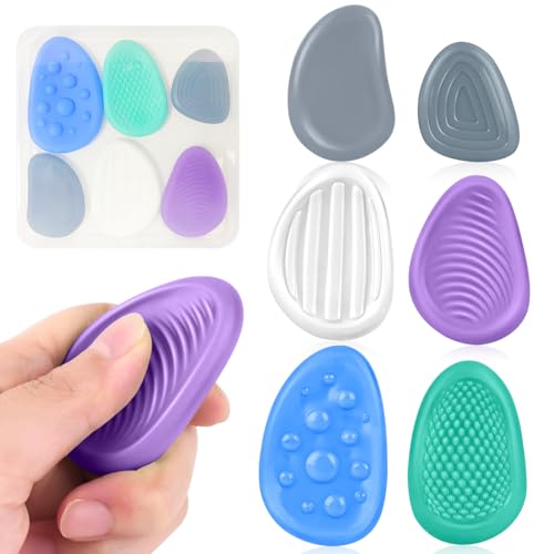 6er-Pack Zappelspielzeug-Sensory-Stones ​​für Kinder, Anti-Stress-Spielzeug,Sensory Toys, Sensory-Spielzeug für Stressabbau, Angstzustände, ADHS und Autismus von PZJOALN