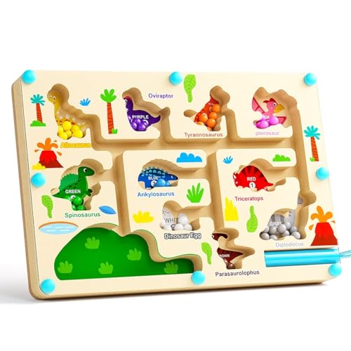 PZJOALN Magnetische Spiele, magnetische Spiellabyrinthe, Labyrinthspiele, magnetische Spiele für 3 Jahre, Montessori-Spielzeug für 2 Jahre, Feinmotorikspielzeug, Spielzeug für Kinder ab 3 Jahren PZJOALN Magnetische Spiele, magnetische Spiellabyrinthe, Labyrinthspiele, magnetische Spiele für 3 Jahre, Montessori-Spielzeug für 2 Jahre, Feinmotorikspielzeug, Spielzeug für Kinder ab 3 Jahren von PZJOALN
