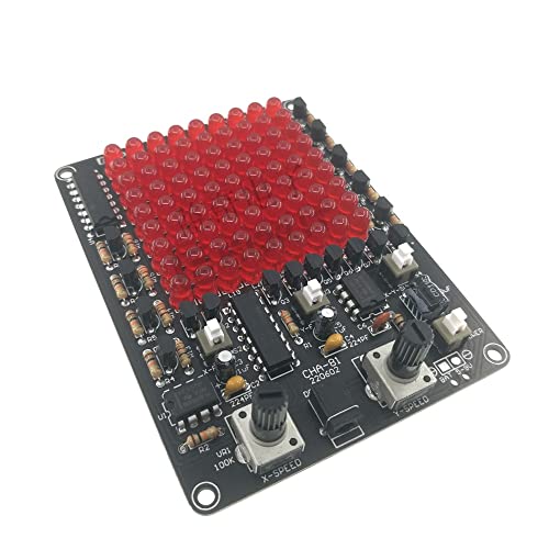 PZMYJB Elektronischer Bausatz mit losen Teilen LED-Jagd-Bausatz Fun-Elektronik Verschiedene Blinkeffekte Steuerbare Bewegungsrichtung Geschwindigkeit PZMYJB Elektronischer Bausatz mit losen Teilen LED-Jagd-Bausatz Fun-Elektronik Verschiedene Blinkeffekte Steuerbare Bewegungsrichtung Geschwindigkeit von PZMYJB