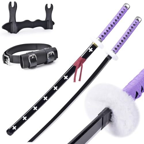 PZOEWUESR Anime Trafalgar Law Sword Zoro Cosplay Schwert 104,1 cm – mit Ständer für Rollenspiele und Sammlung PZOEWUESR Anime Trafalgar Law Sword Zoro Cosplay Schwert 104,1 cm – mit Ständer für Rollenspiele und Sammlung von PZOEWUESR