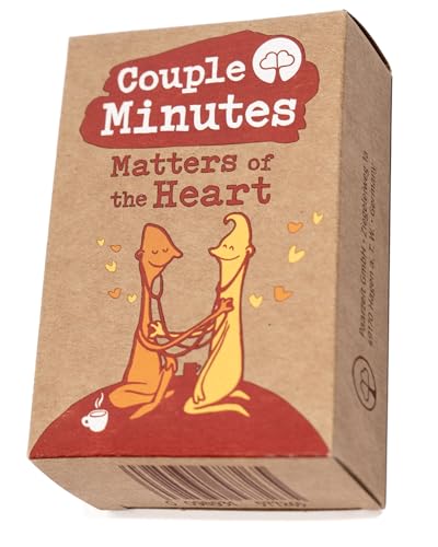 53 Playful Conversation Starters for Couples – CoupleMinutes Matters of The Heart – Gift for Women, Men and Parents, Inspiring question Game for Heartfelt Moments on-The-go (B) Matters of The Heart 53 Playful Conversation Starters for Couples – CoupleMinutes Matters of The Heart – Gift for Women, Men and Parents, Inspiring question Game for Heartfelt Moments on-The-go (B) Matters of The Heart von Paarzeit