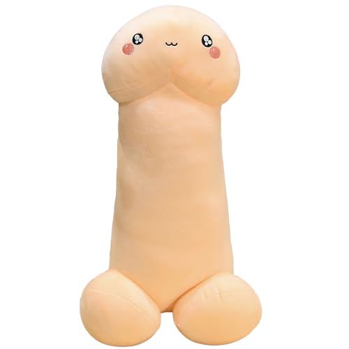 Packool Funny Plush Body Pillow for Adults, 50 cm/ 20 in Novelty Hugging Toy with Kawaii Face, Soft PP Cotton Gag Present for Sofa, Bed, Office Naps and Party Decor Packool Funny Plush Body Pillow for Adults, 50 cm/ 20 in Novelty Hugging Toy with Kawaii Face, Soft PP Cotton Gag Present for Sofa, Bed, Office Naps and Party Decor von Packool
