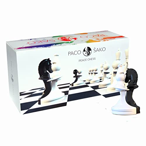 Paco Sako Chess Pieces (Black and White) von PacoSako BV