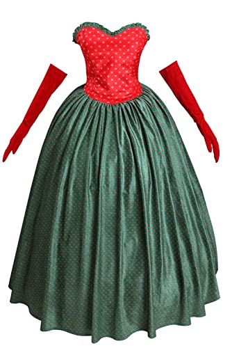 Pacreck Martha May Whovier Cosplay Kostüm Martha May Weihnachten Kleid Handschuhe Outfit (Martha May, X-Large) von Pacreck