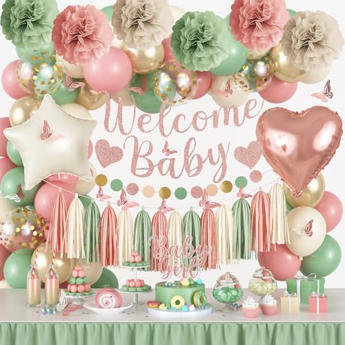 Rosa Grün Babyparty Luftballons Rosa Grün Babyparty Luftballons von Paeyeq