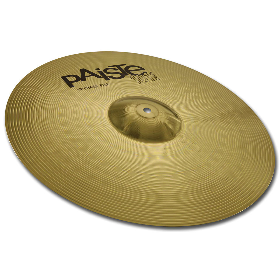Paiste 101 Brass 18" Crash-Ride Crash-Ride-Becken Paiste 101 Brass 18" Crash-Ride Crash-Ride-Becken von Paiste