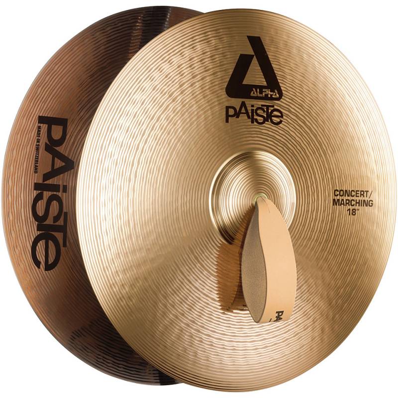 Paiste Alpha Concert/Marching 18" Marschbecken von Paiste