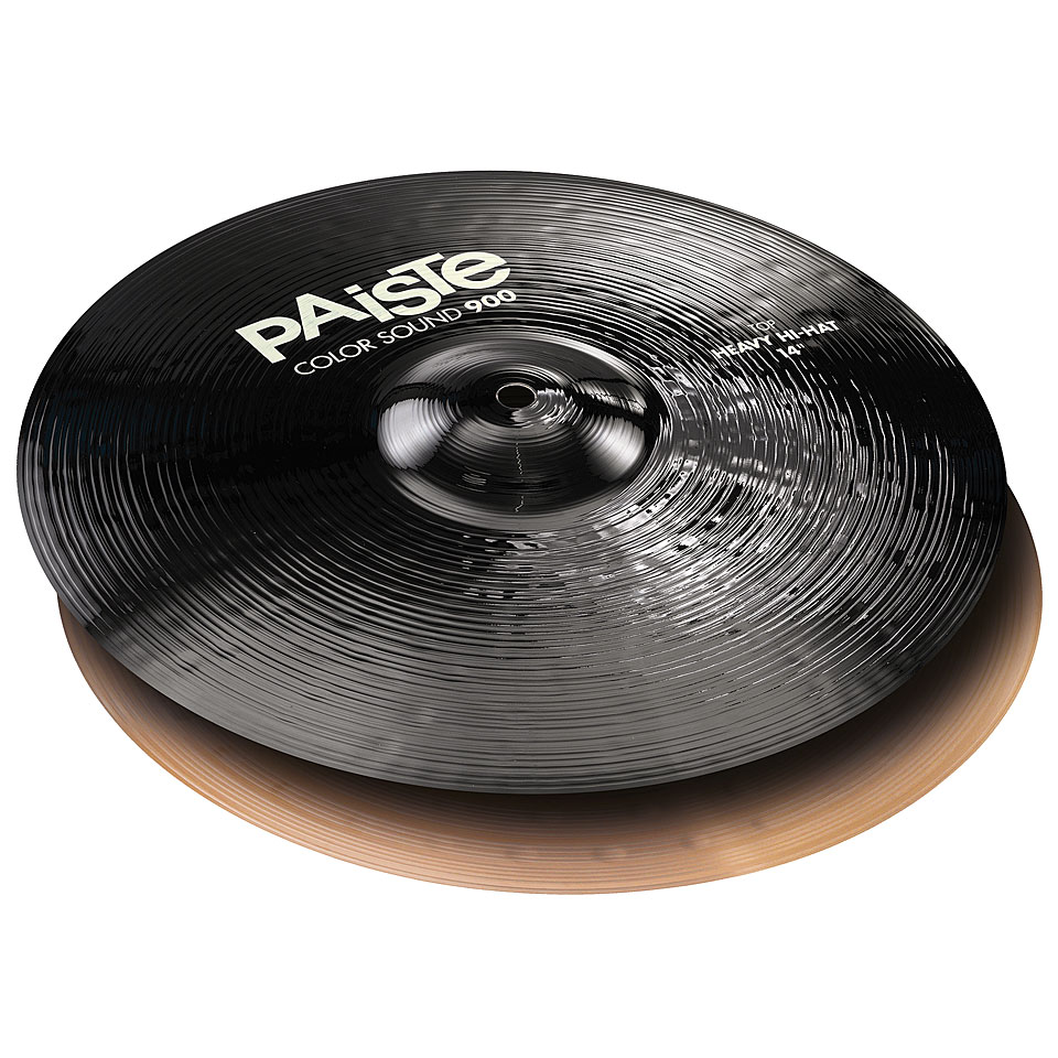 Paiste Color Sound 900 Black 14" Heavy HiHat Hi-Hat-Becken Paiste Color Sound 900 Black 14" Heavy HiHat Hi-Hat-Becken von Paiste