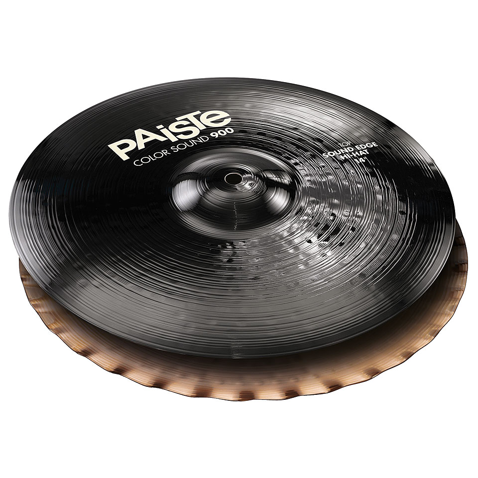 Paiste Color Sound 900 Black 14" Sound Edge HiHat Hi-Hat-Becken Paiste Color Sound 900 Black 14" Sound Edge HiHat Hi-Hat-Becken von Paiste