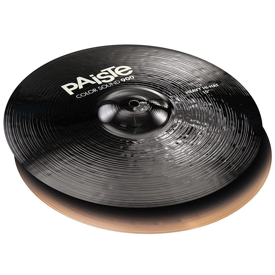 Paiste Color Sound 900 Black 15" Heavy HiHat Hi-Hat-Becken von Paiste