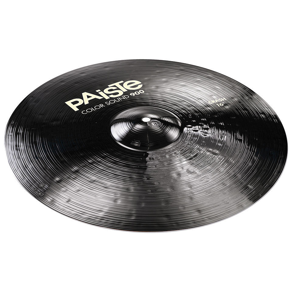 Paiste Color Sound 900 Black 16" Crash Crash-Becken von Paiste