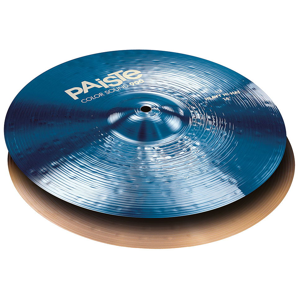 Paiste Color Sound 900 Blue 14" Heavy HiHat Hi-Hat-Becken Paiste Color Sound 900 Blue 14" Heavy HiHat Hi-Hat-Becken von Paiste