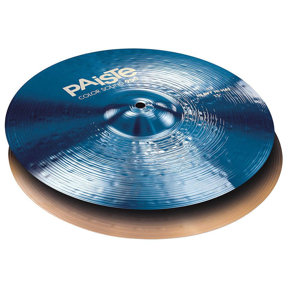 Paiste Color Sound 900 Blue 15" Heavy HiHat Hi-Hat-Becken Paiste Color Sound 900 Blue 15" Heavy HiHat Hi-Hat-Becken von Paiste