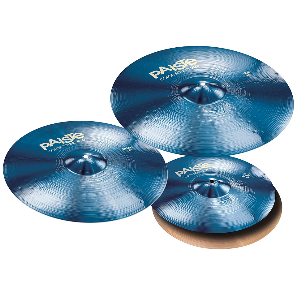 Paiste Color Sound 900 Blue Universal Set 14HH/16C/20R Becken-Set von Paiste