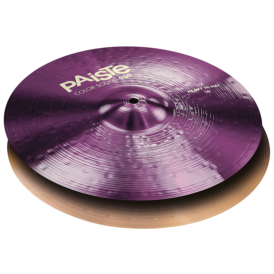Paiste Color Sound 900 Purple 14" Heavy HiHat Hi-Hat-Becken von Paiste