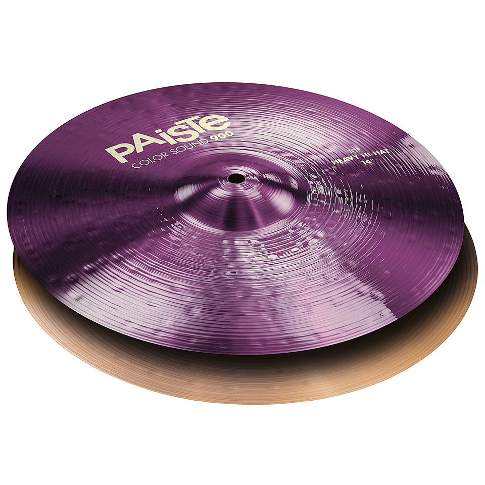 Paiste Color Sound 900 Purple 14" Heavy HiHat Hi-Hat-Becken Paiste Color Sound 900 Purple 14" Heavy HiHat Hi-Hat-Becken von Paiste