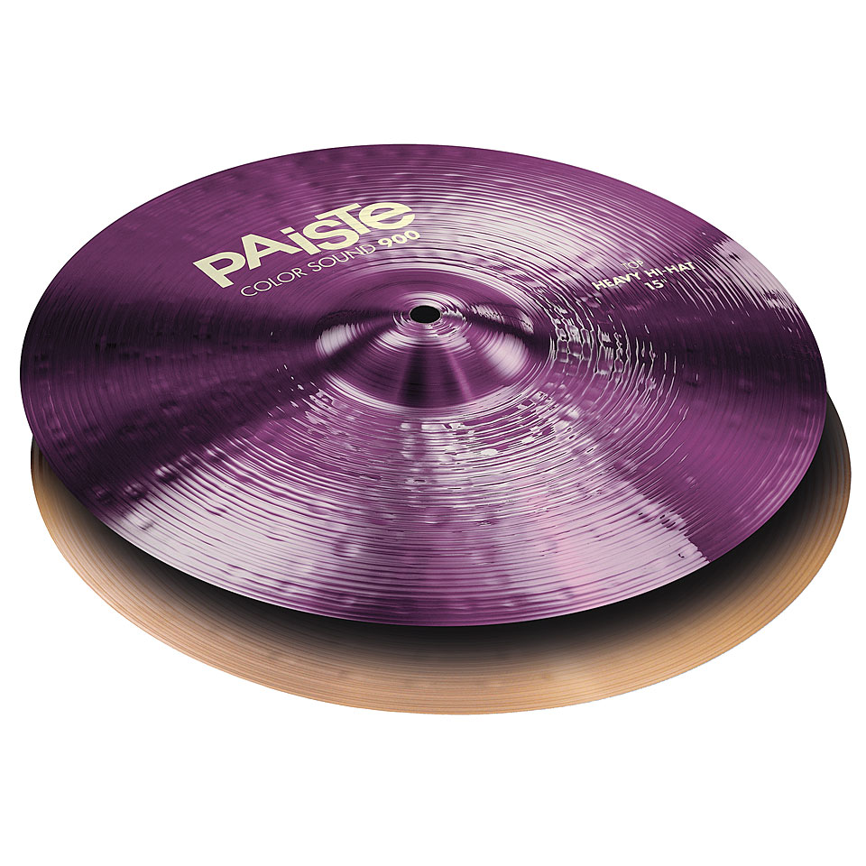 Paiste Color Sound 900 Purple 15" Heavy HiHat Hi-Hat-Becken Paiste Color Sound 900 Purple 15" Heavy HiHat Hi-Hat-Becken von Paiste