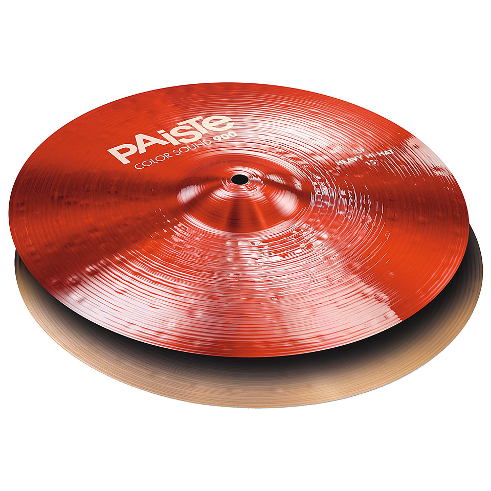 Paiste Color Sound 900 Red 15" Heavy HiHat Hi-Hat-Becken Paiste Color Sound 900 Red 15" Heavy HiHat Hi-Hat-Becken von Paiste