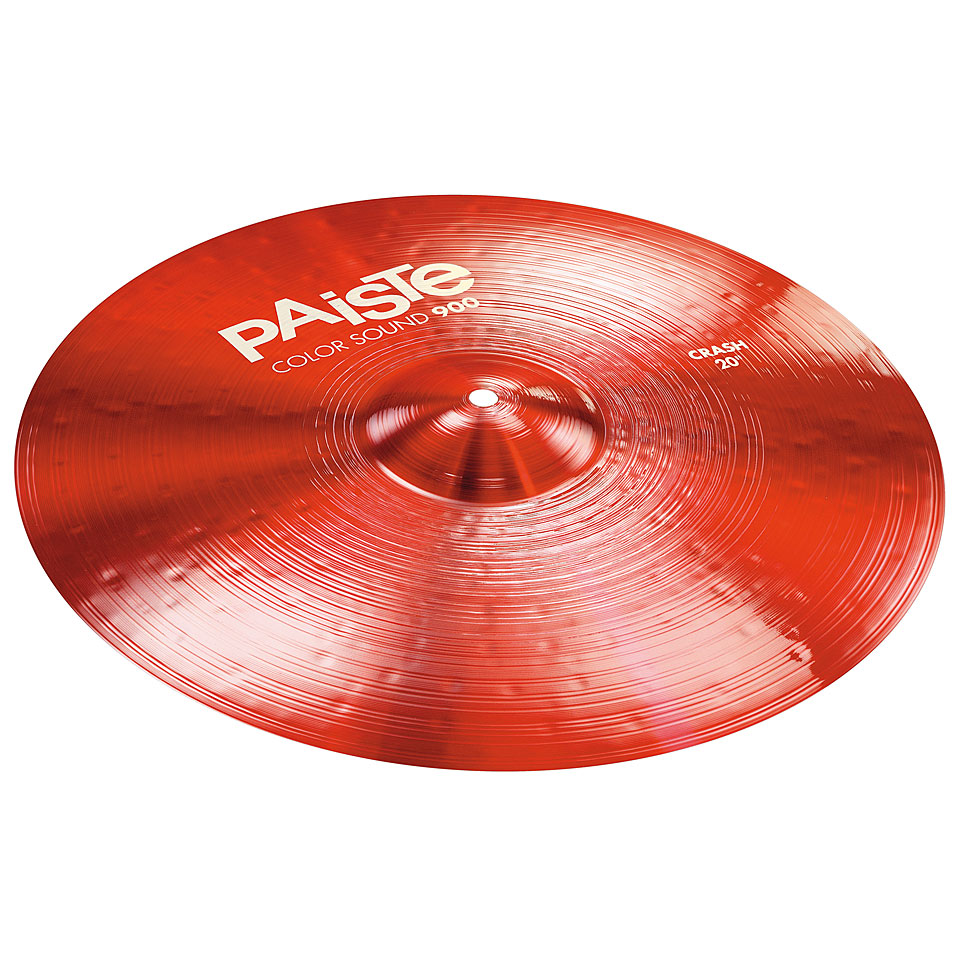 Paiste Color Sound 900 Red 20" Crash Crash-Becken von Paiste