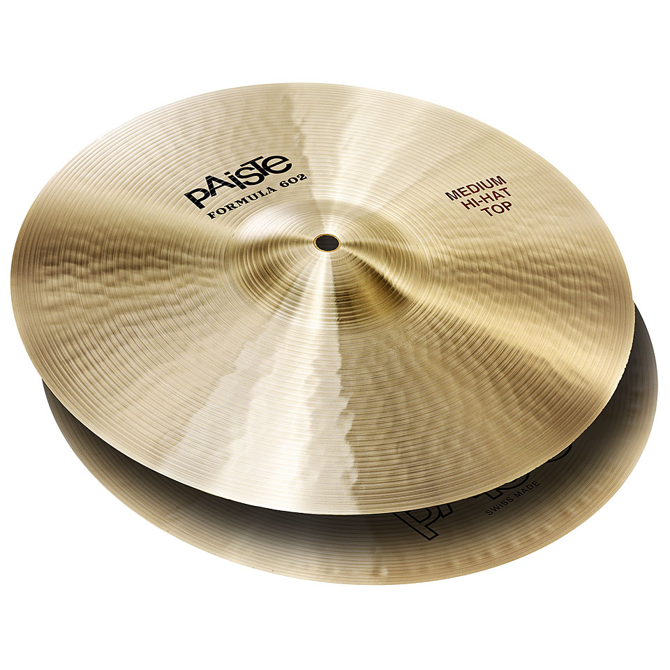 Paiste Formula 602 Classic Sounds 14" Medium HiHat Hi-Hat-Becken von Paiste