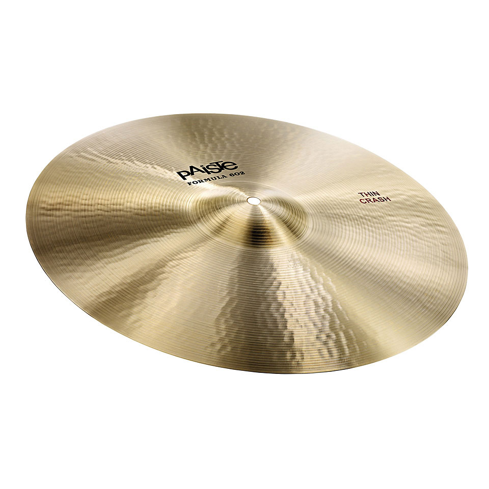 Paiste Formula 602 Classic Sounds 22" Thin Crash Crash-Becken Paiste Formula 602 Classic Sounds 22" Thin Crash Crash-Becken von Paiste