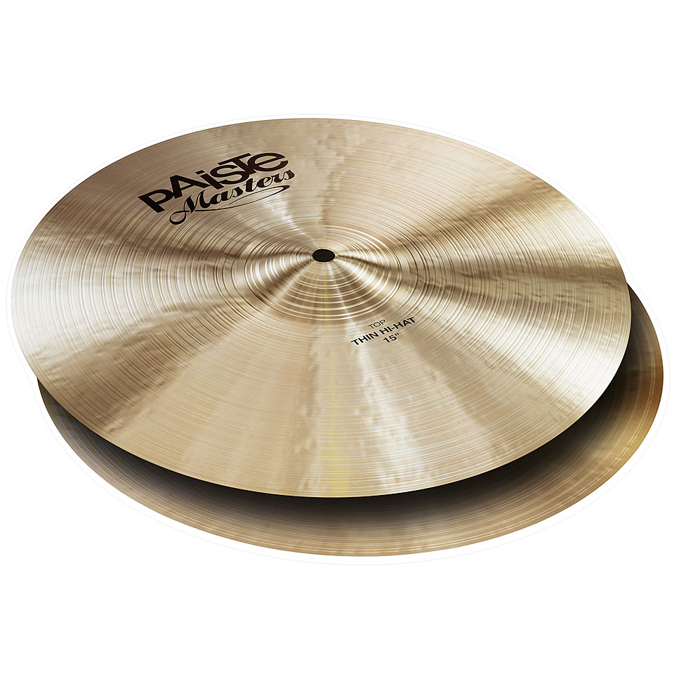 Paiste Masters 15" Thin HiHat Hi-Hat-Becken Paiste Masters 15" Thin HiHat Hi-Hat-Becken von Paiste