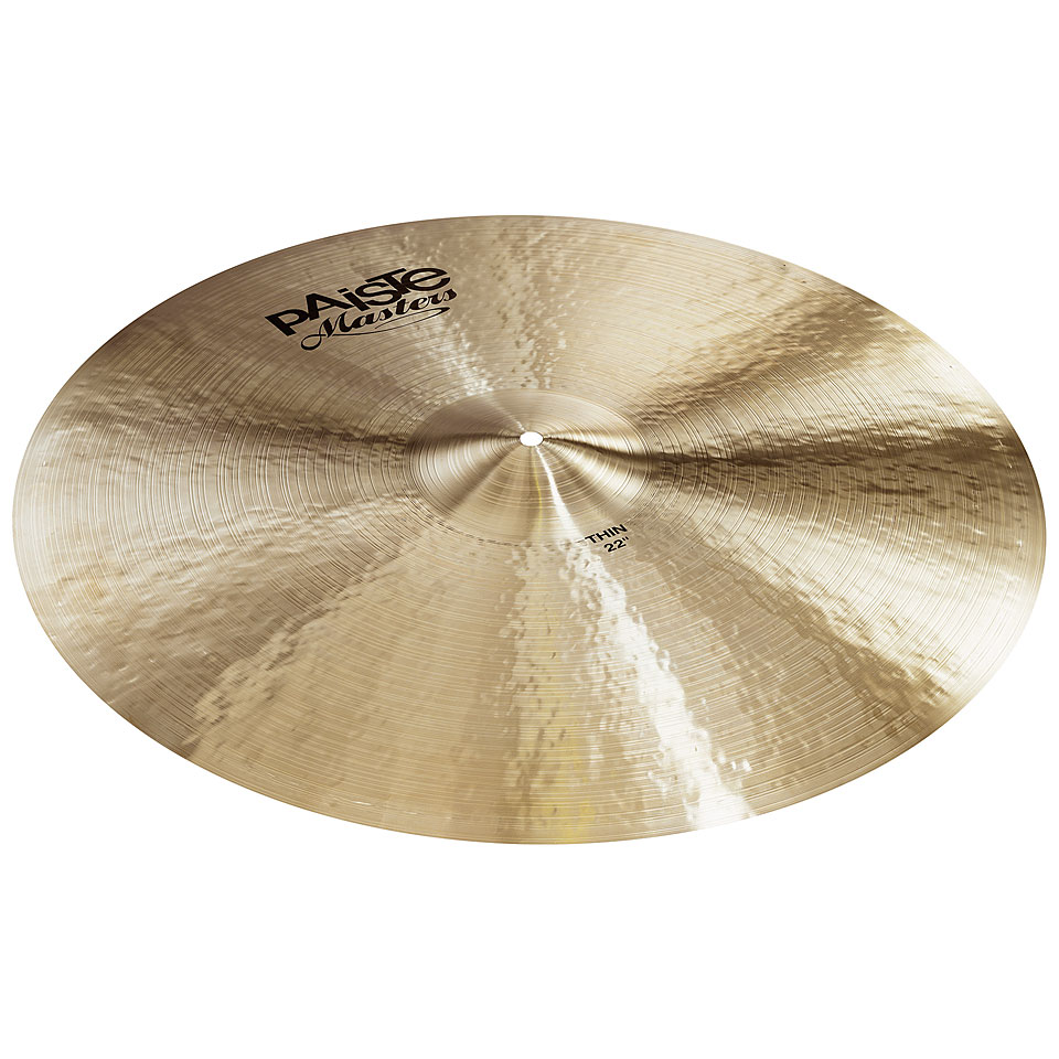 Paiste Masters 22" Thin Ride Ride-Becken Paiste Masters 22" Thin Ride Ride-Becken von Paiste