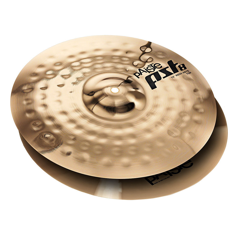 Paiste PST 8 14" Rock HiHat Hi-Hat-Becken Paiste PST 8 14" Rock HiHat Hi-Hat-Becken von Paiste