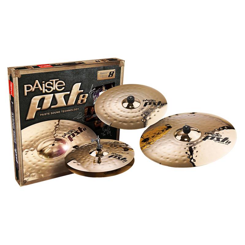 Paiste PST 8 Universal Set 14HH/16C/20R Becken-Set von Paiste