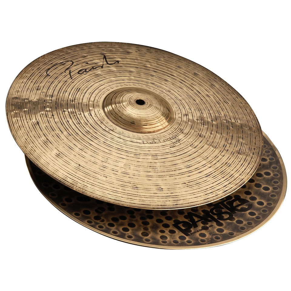 Paiste Signature Dark Energy Mark 1 14" HiHat Hi-Hat-Becken Paiste Signature Dark Energy Mark 1 14" HiHat Hi-Hat-Becken von Paiste