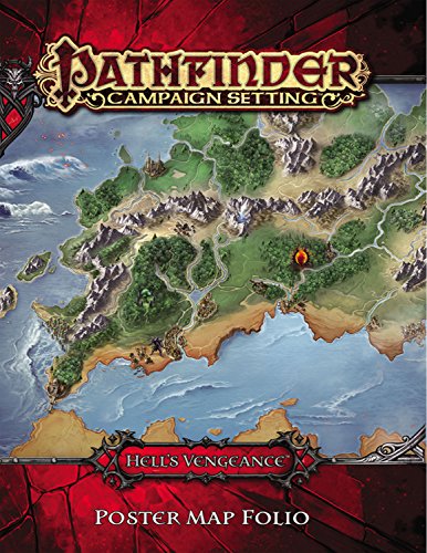Pathfinder Campaign Setting hell 's Vengeance Poster Map Folio von Paizo, Inc.