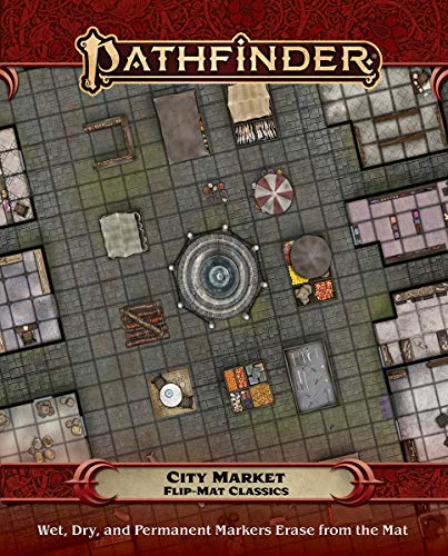 Pathfinder Flip-Mat Classics: City Market von Paizo Inc.