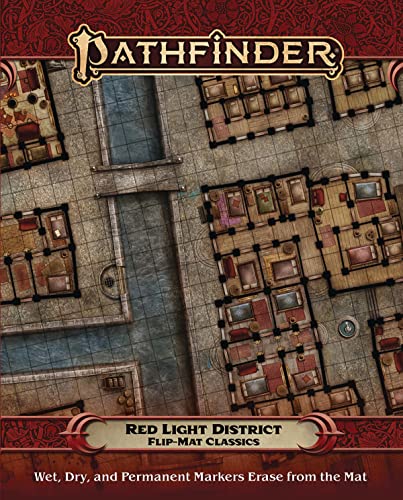 Pathfinder Flip-Mat Classics: Red Light District von Paizo Inc.