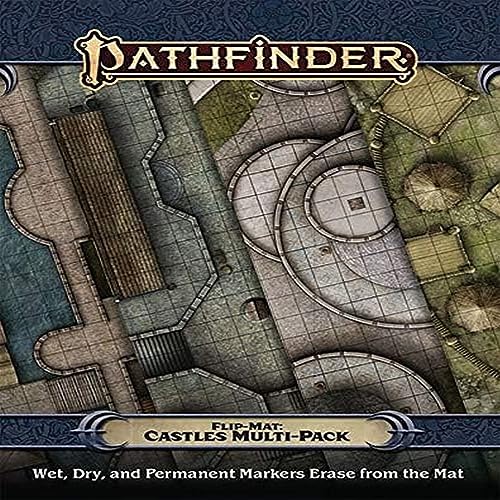 Pathfinder Flip-Mat: Castles Multi-Pack von Paizo Inc.